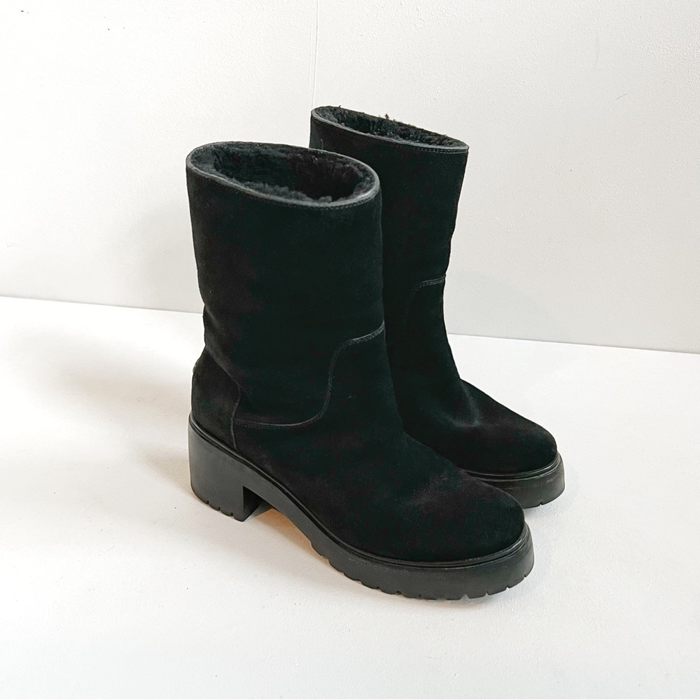 Moncler | Chunky Black Boots